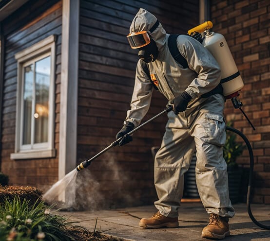 Hicks Home Defense expert inspecting home for Pest Library Central Arkansas guidance Hicks Home Defense expert inspecting home for Pest Library Central Arkansas guidance